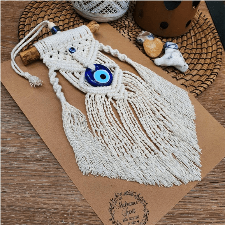 Olivenorma Evil Eye Wall Hanging Handmade Decoration Ornament - image 3