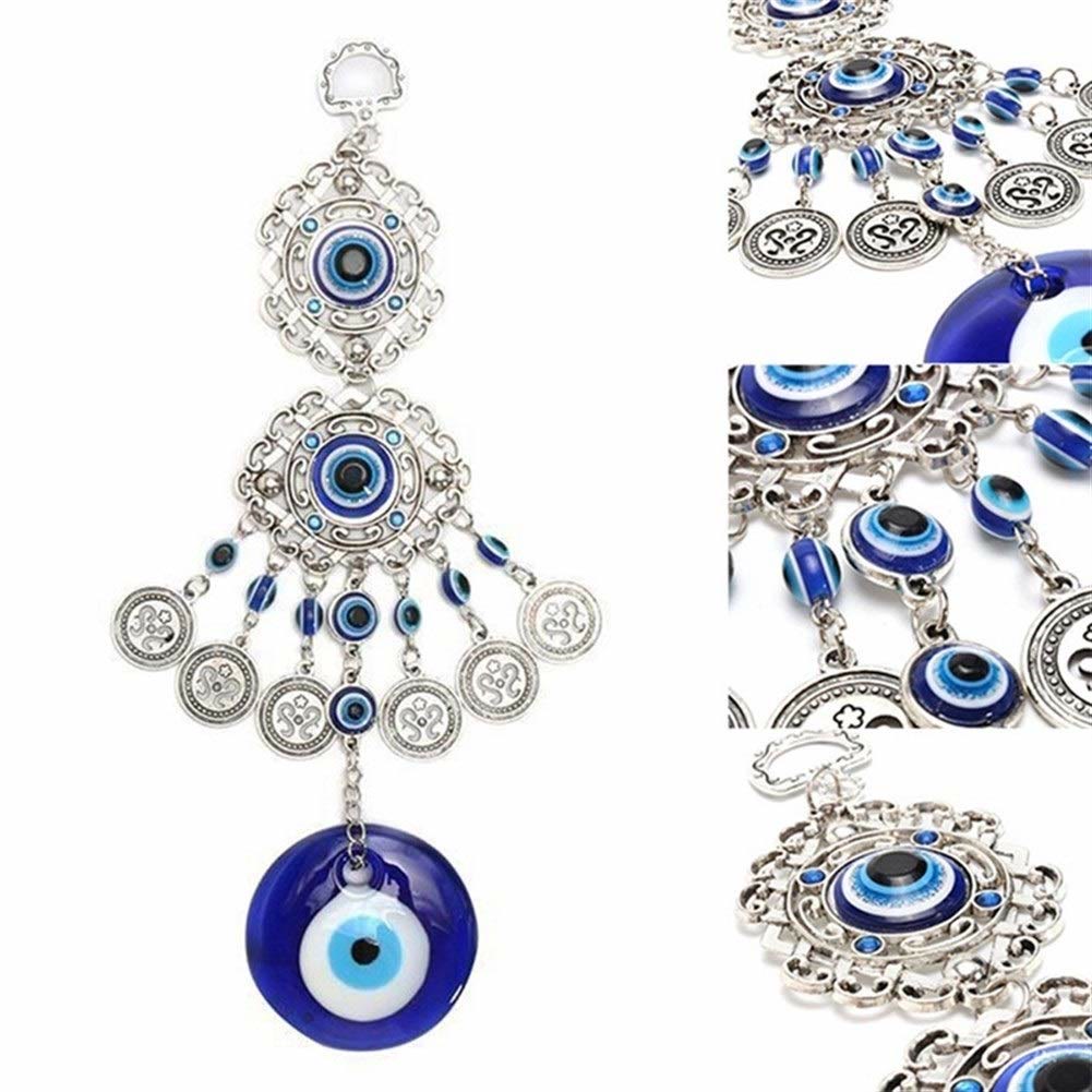 Olivenorma Blue Evil Eye Dream Net Catcher Wall Decor  - image 6