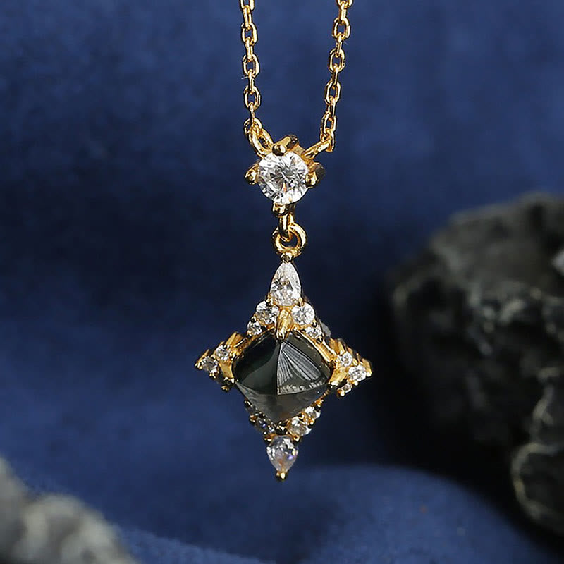 Olivenorma“Eternal Bliss” - Natural London Blue Topaz Necklace - image 8