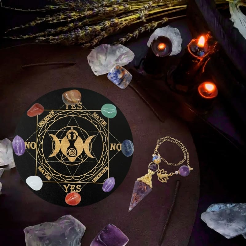 Olivenorma The Wooden Divination Pendulum Game Tarot Card - image 31