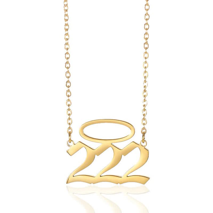 Olivenorma Lucky Angel Number With Angel Aperture Necklace - image 14