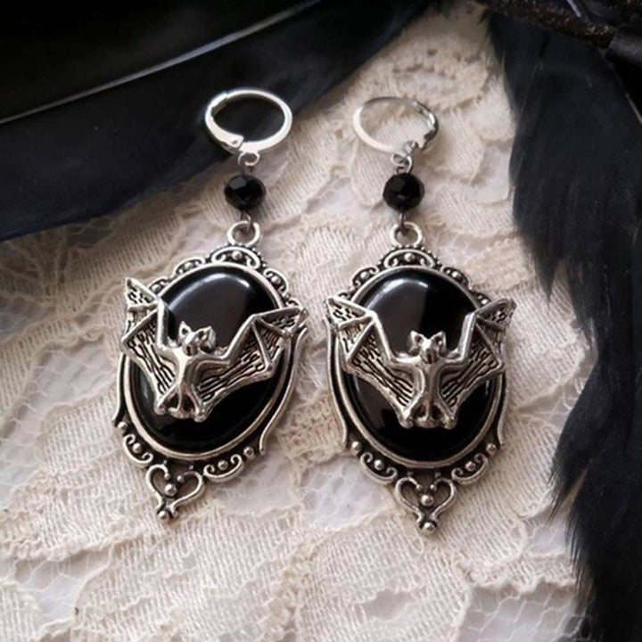 Olivenorma Bat Obsidian Necklace - Earrings - image 8