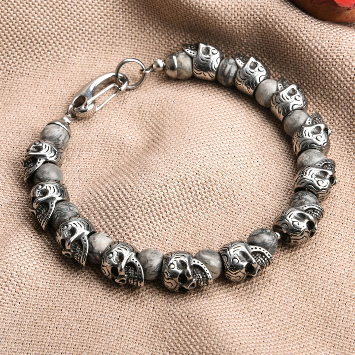 Olivenorma Natural Tiger Eye Handmade Stainless Steel Bracelet - image 20