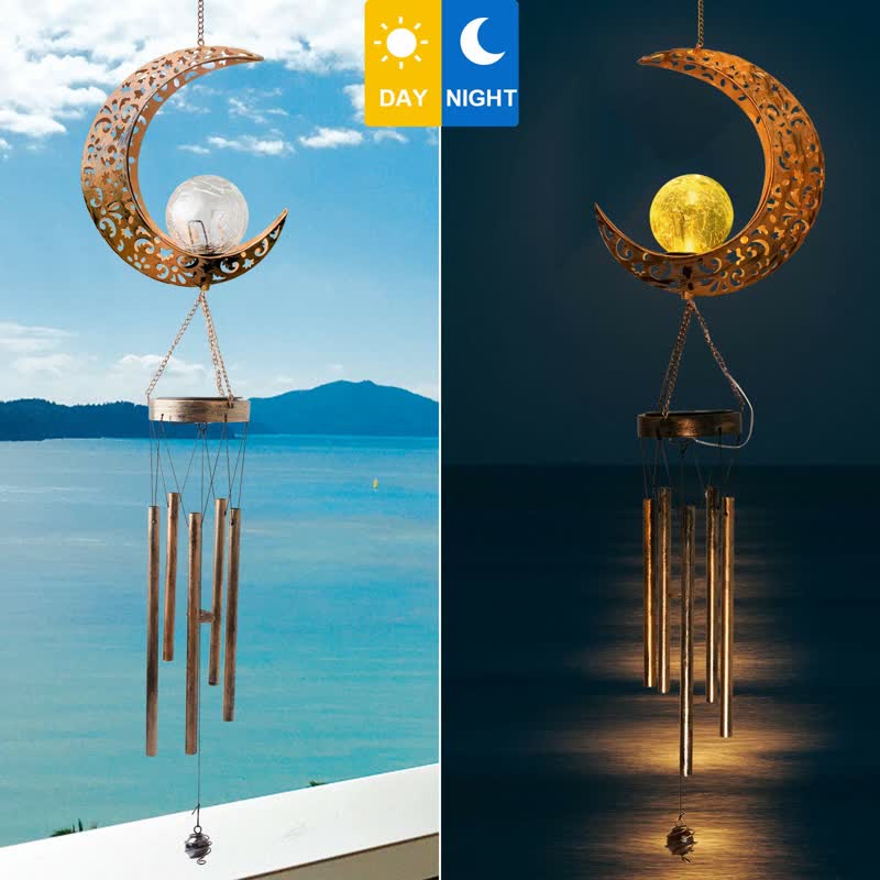 Olivenorma Solar Moon or Sun Wind Chime Ornaments - image 3
