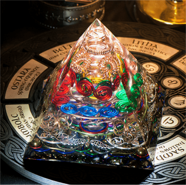 Olivenorma Linglong Tower Orgone Pyramid - image 3