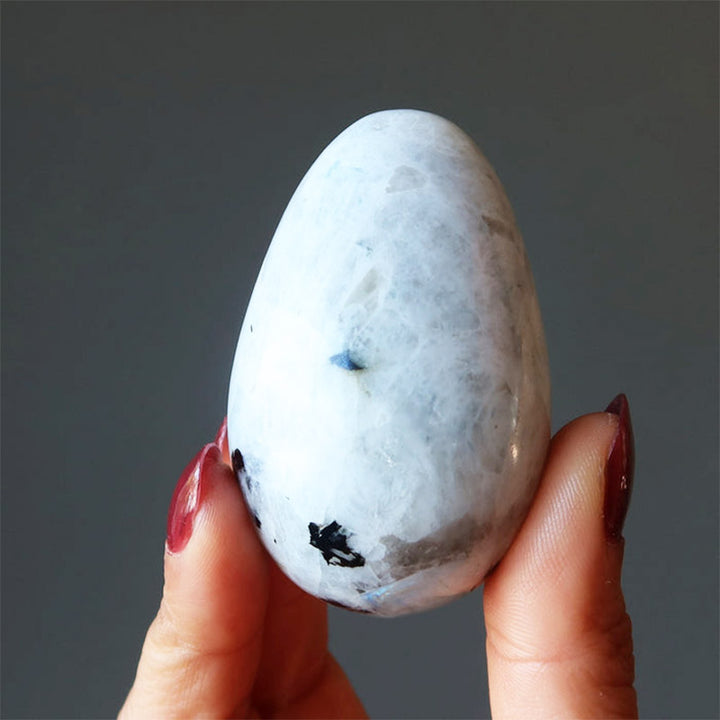 Easter Moonstone Tourmaline New Beginnings Crystal Egg - image 9