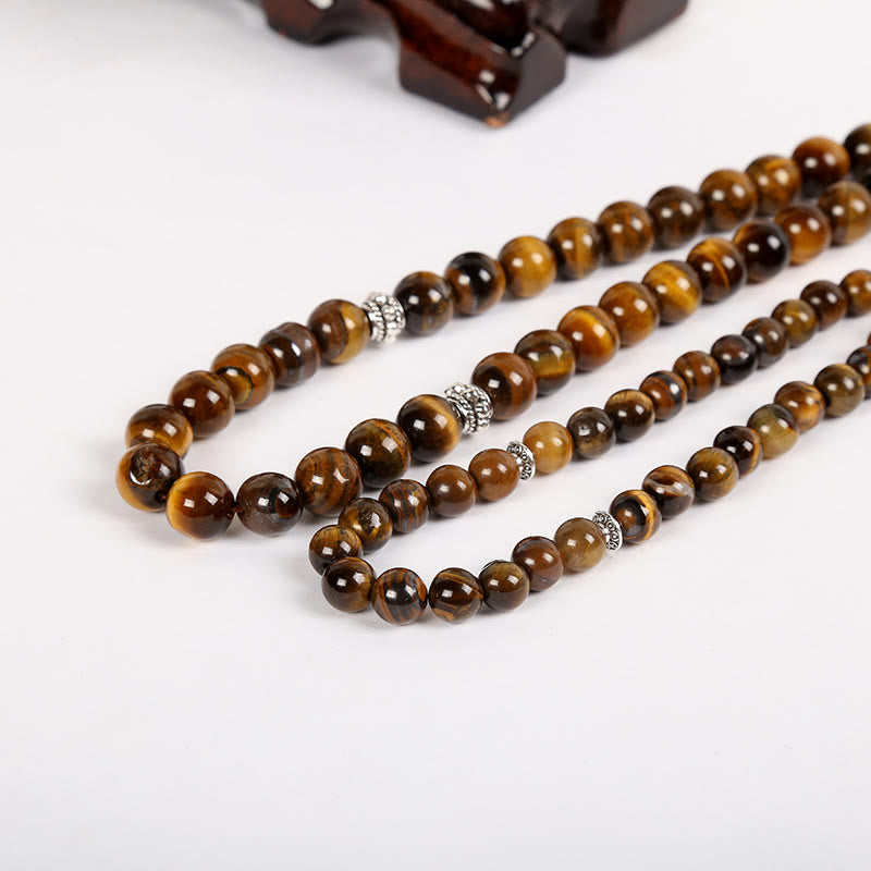 Olivenorma Tiger Eye 33pcs 99pcs Muslim Prayer Rosary Bracelet - image 4