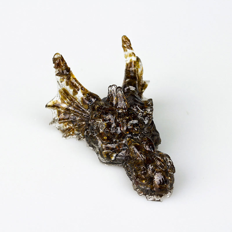 Olivenorma Natural Crystal Dragon Gemstone Decoration  - Smoky Quartz - image 14