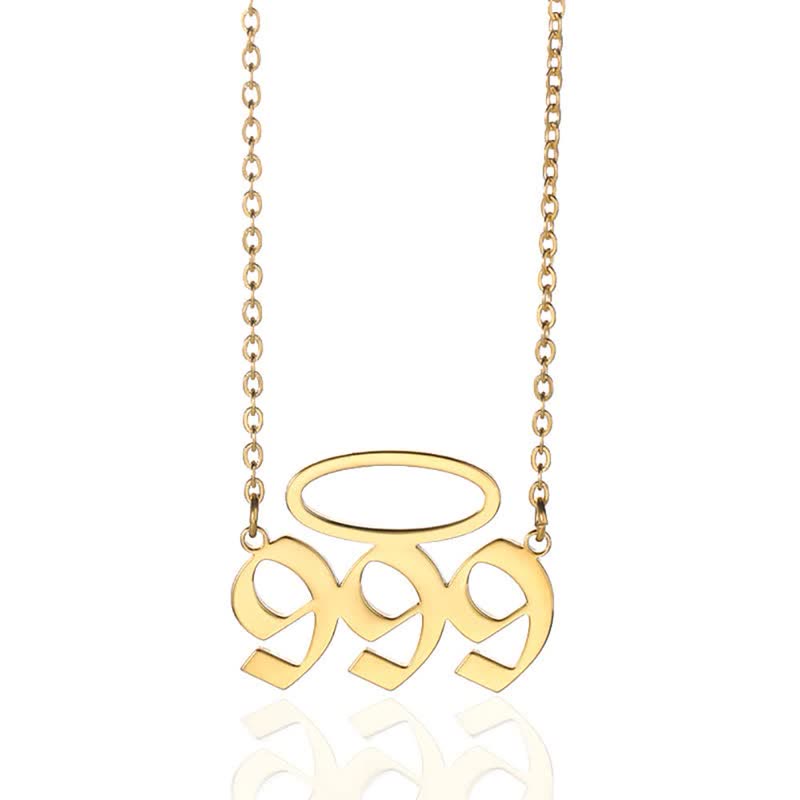 Olivenorma Lucky Angel Number With Angel Aperture Necklace - image 21