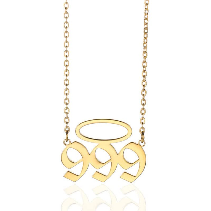 Olivenorma Lucky Angel Number With Angel Aperture Necklace - image 21