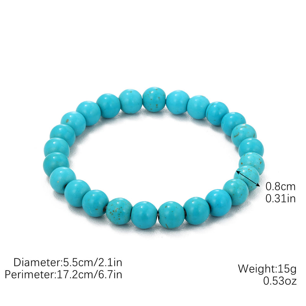 Olivenorma "Eternal Protection" Evil Eye Turquoise Bracelet - Turquoise - image 1