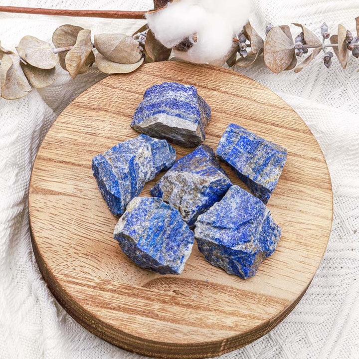 Olivenorma Lapis Lazuli Natural Raw Stone - 1.18-1.96'' - image 0