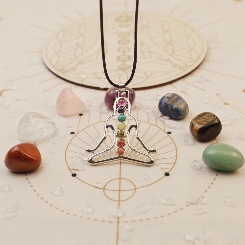 Olivenorma Chakra Meditation Necklace - image 4