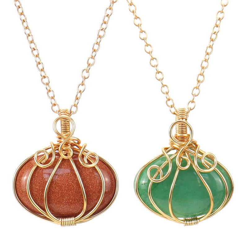 Olivenorma GUARDIAN PUMPKIN - Creative Pumpkin Crystal Necklace - image 22