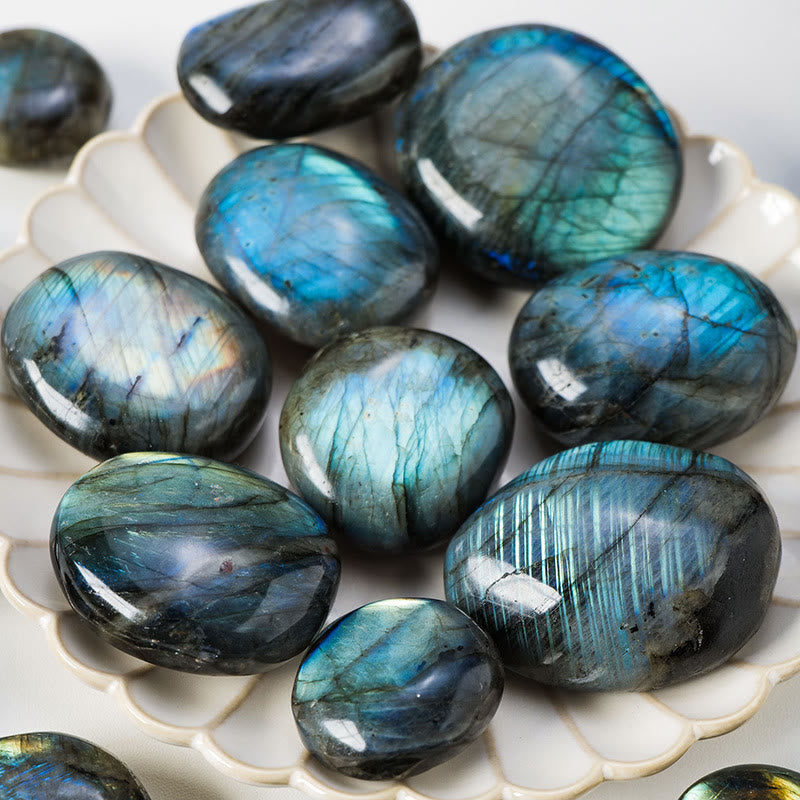 Olivenorma Labradorite Polished Toy Rolling Natural Stone - image 2