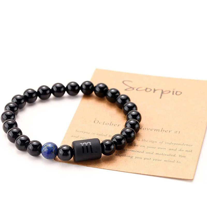 Olivenorma Obsidian Zodiac Lucky Bracelet - image 1
