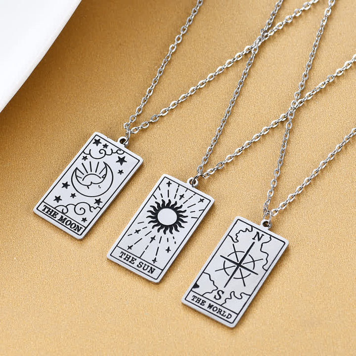 Olivenorma Vintage Tarot Card Fortune Necklace - image 21
