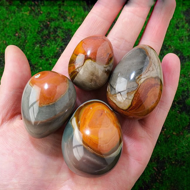 Olivenorma Natural Ocean Agate Crystal Eggs - image 1
