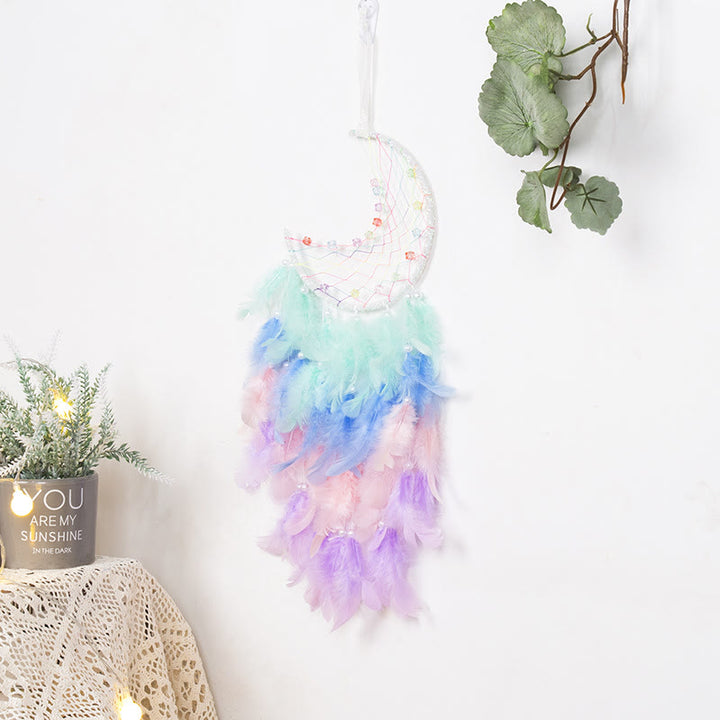 Olivenorma Colored Bead Feather Catcher - image 4