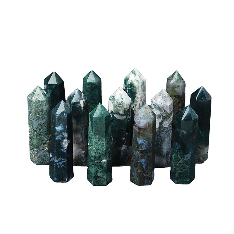 Olivenorma Malachite Natural Crystal Wands Tower - image 2