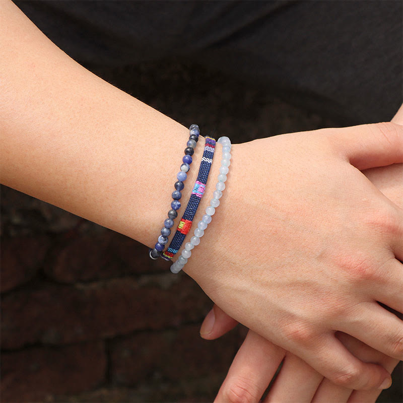 Olivenorma Bohemia Africa Turquoise Crystal Bracelet Set - image 8