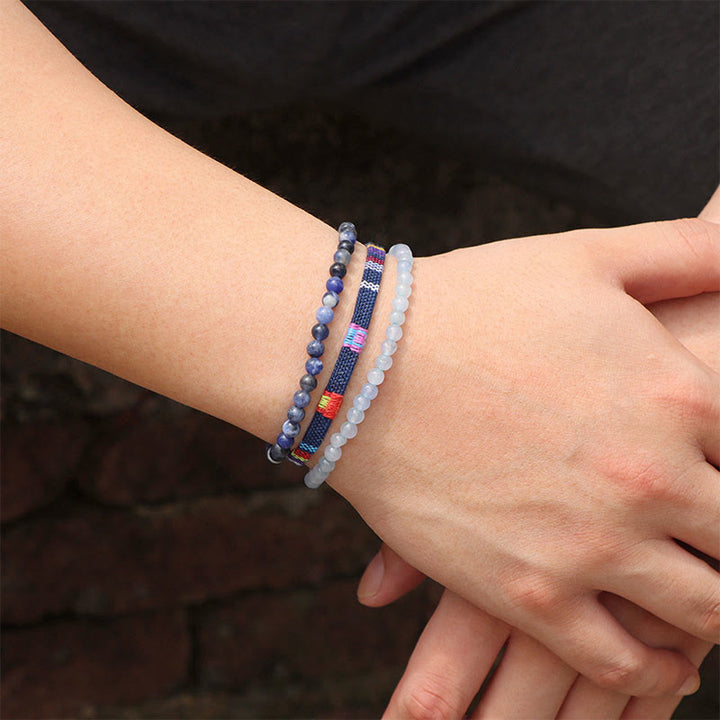 Olivenorma Bohemia Africa Turquoise Crystal Bracelet Set - image 8