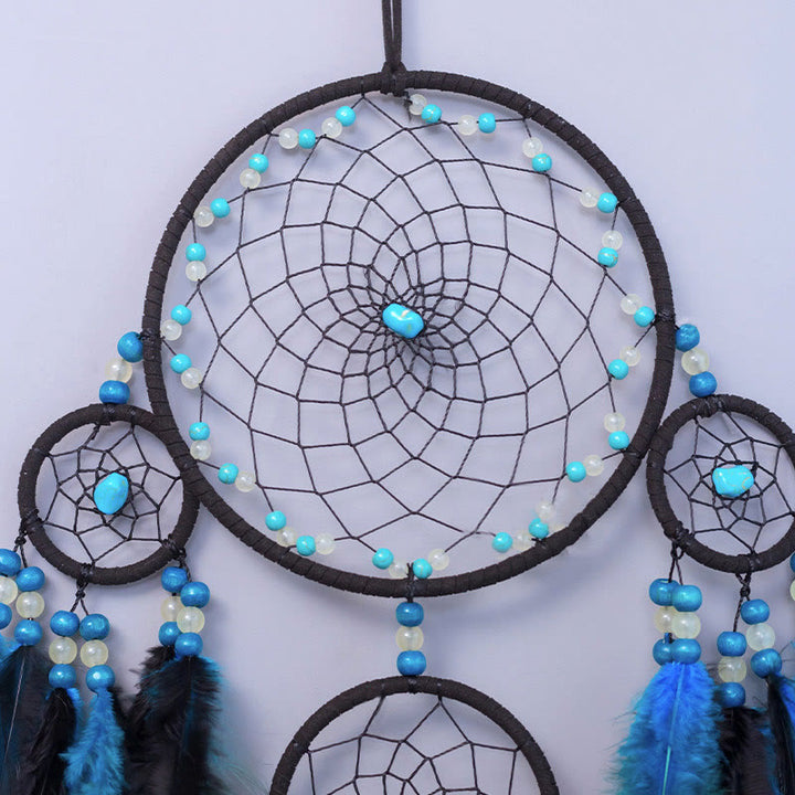 Olivenorma Turquoise Chakra Tree of Life Dream Catcher - image 3