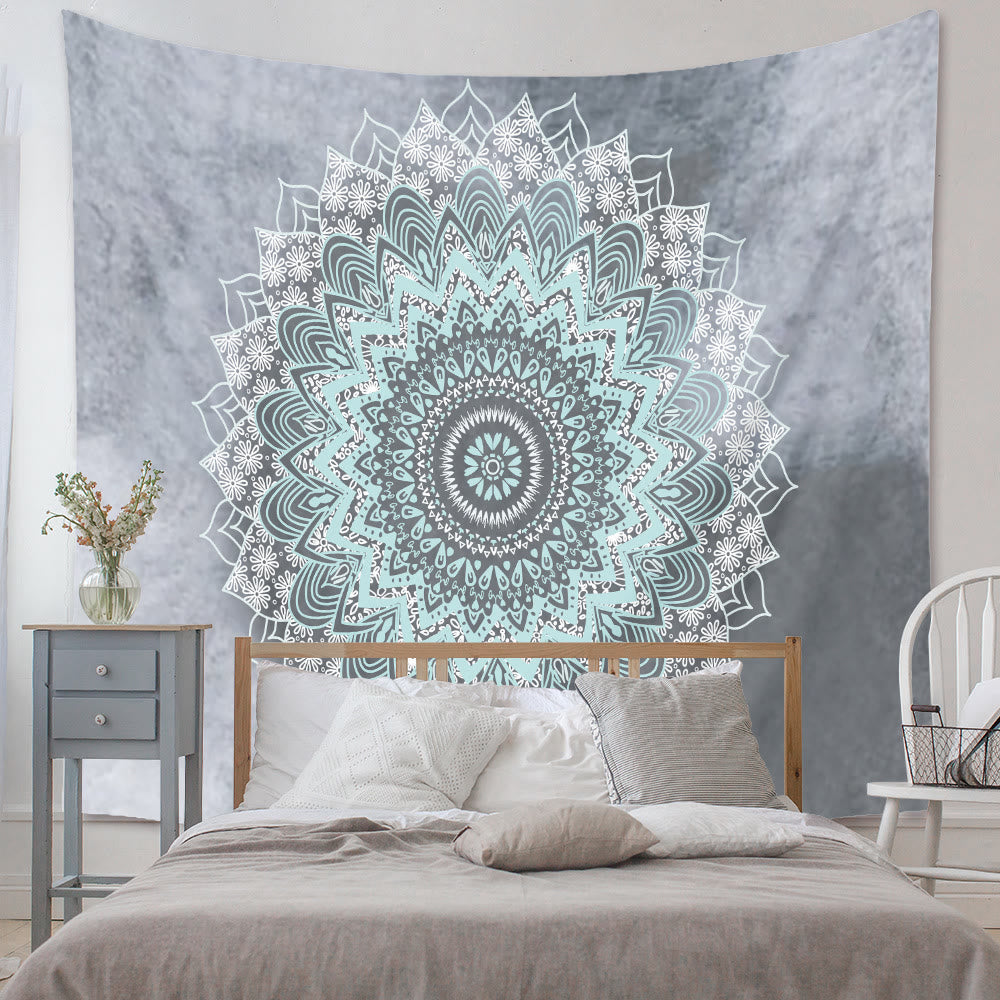 Olivenorma Mandala Flower Wall Hanging Tapestry - Polyester - Mandala Flower#1 - 90.55"*70.86"(230*180cm) - image 0