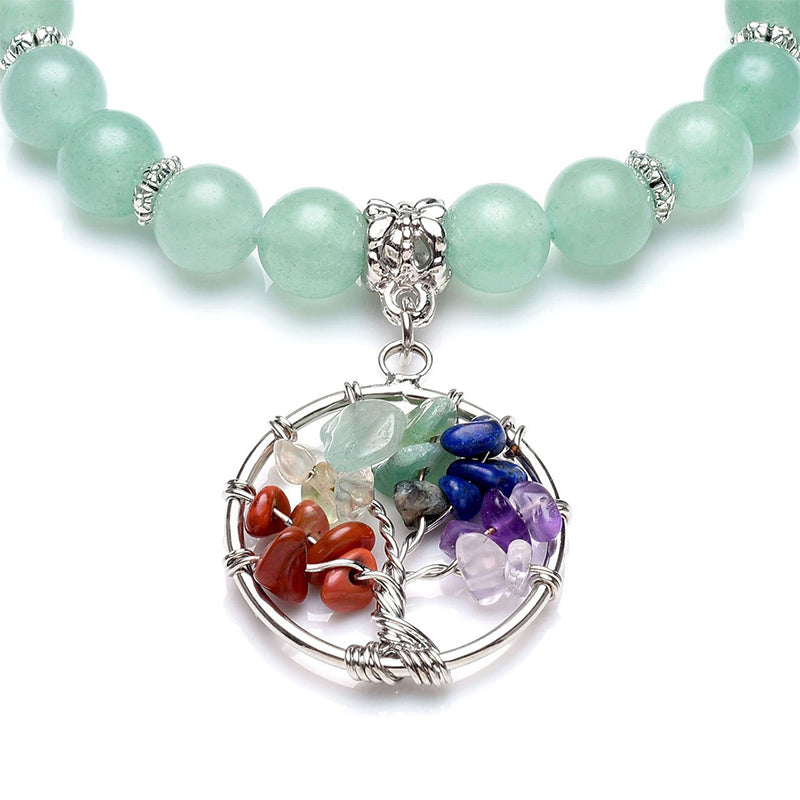 Chakra Tree Of Life Amethyst Bracelet - image 25