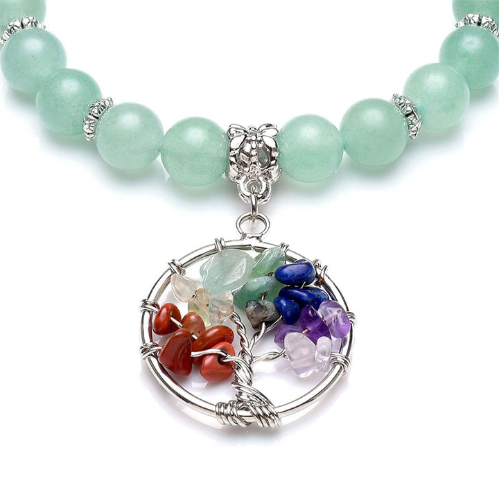 Chakra Tree Of Life Amethyst Bracelet - image 25