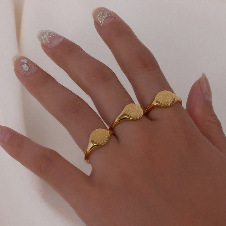 Olivenorma Tarot Card Sun And Moon Ring - image 2