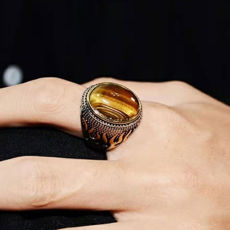 Olivenorma Tiger Eye Protection Ring - image 2