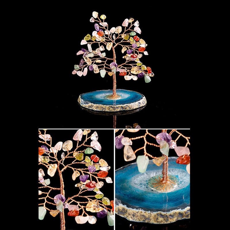 Olivenorma Spiritual Destiny Multi Stone Feng Shui Tree - image 1