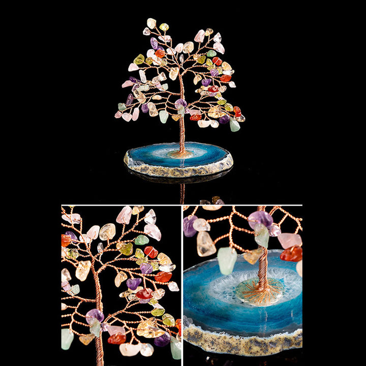 Olivenorma Spiritual Destiny Multi Stone Feng Shui Tree - image 1