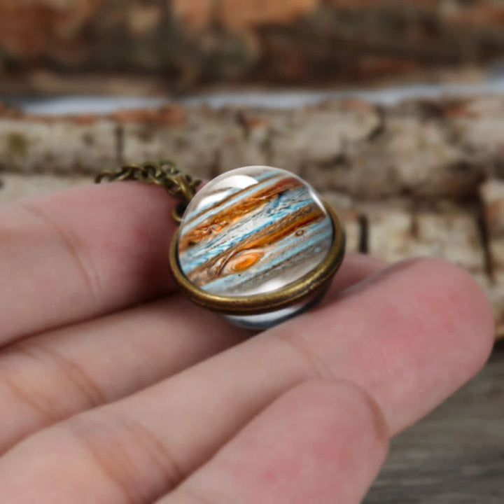 Olivenorma Solar System Universe Star Necklace - Jupiter - image 0