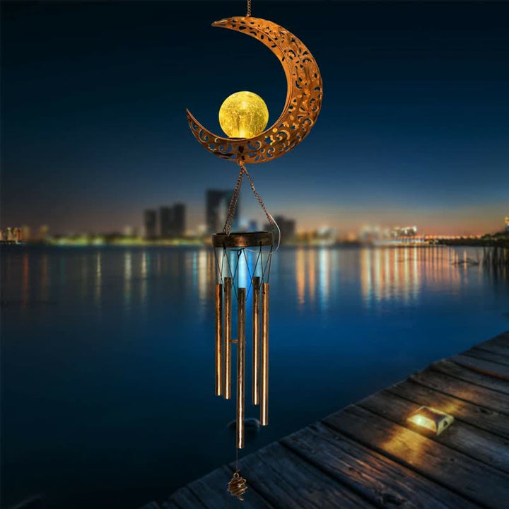 Olivenorma Solar Moon or Sun Wind Chime Ornaments - image 1