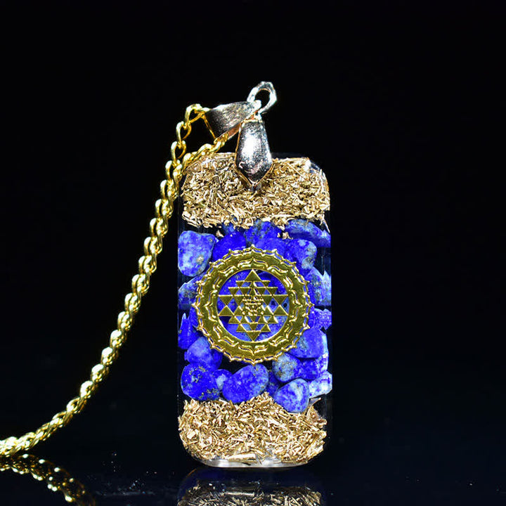 Olivenorma Raise Consciousness - Lapis Lazuli Orgone Energy Necklace - image 2