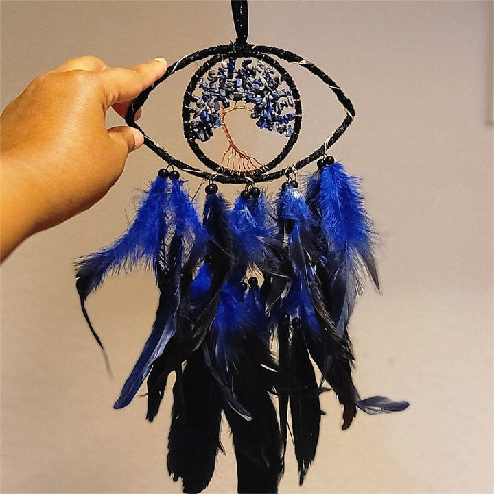 Olivenorma Sodalite Tree of Life Feather Dream Catcher - image 5