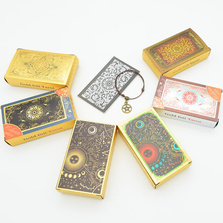 Olivenorma Delicate Gold Foil Tarot Card - image 9