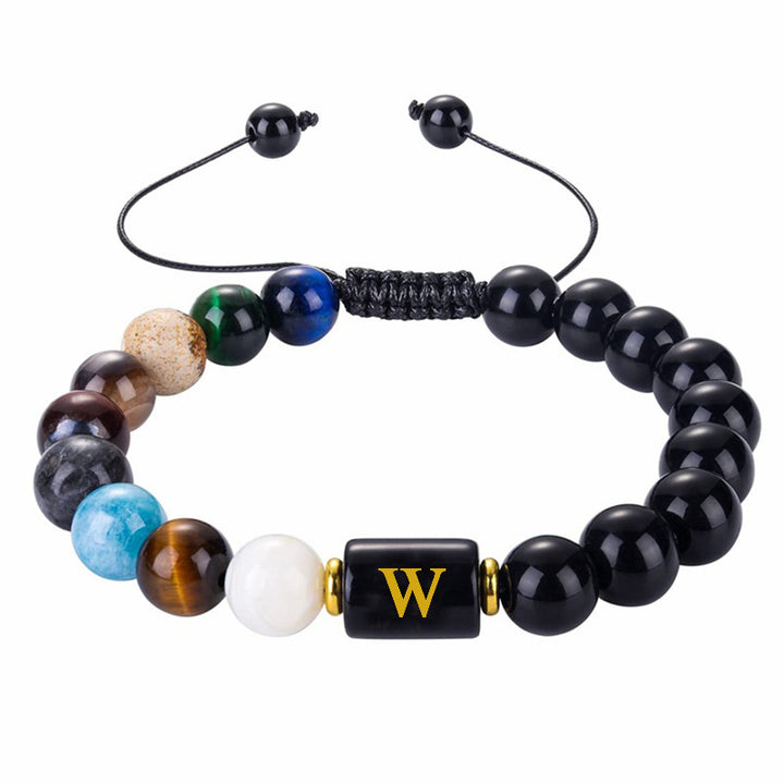 Olivenorma Cosmic Galaxy Protection Letter Bracelet - W - image 25