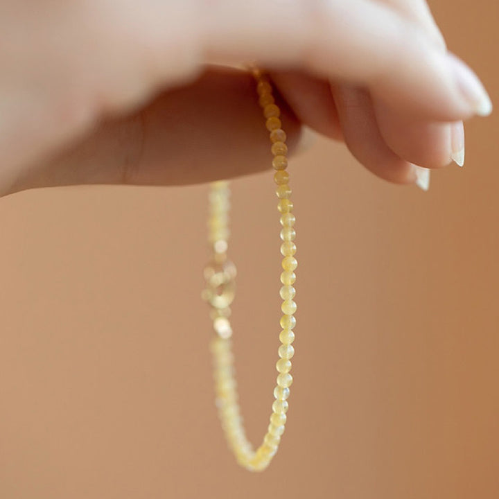 Rich Stone - Citrine Prosperity Gemstone Bracelet - image 3