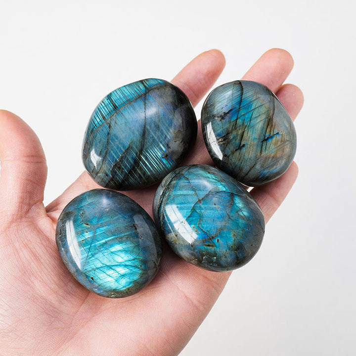 Olivenorma Labradorite Polished Toy Rolling Natural Stone - image 1
