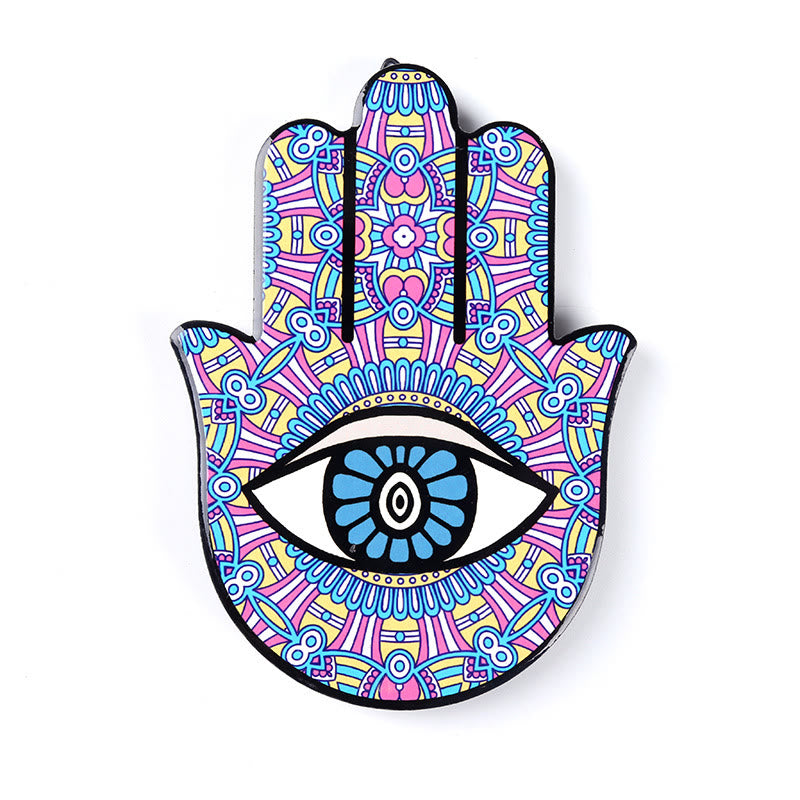 Olivenorma Hamsa Evil Eye Jewelry Tray Plate Coaster - Hamsa Evil Eye#23 - image 23