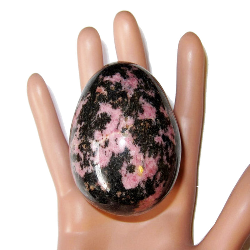Easter Rhodonite Self-Love Crystal Egg - image 4