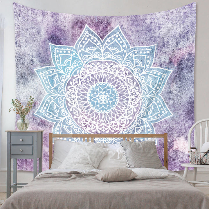 Olivenorma Mandala Flower Wall Hanging Tapestry - Polyester - Mandala Flower#3 - 90.55"*70.86"(230*180cm) - image 2