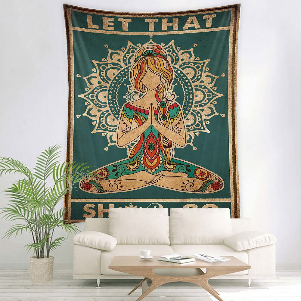 Olivenorma Yoga Meditation Chakra Pattern Tapestry - 200*300cm - LET THAT - image 4