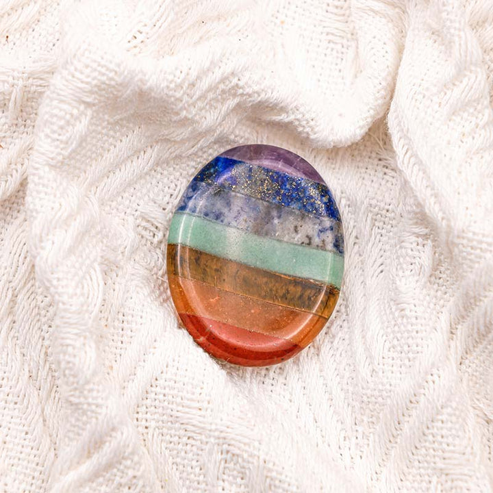 Olivenorma Chakra Thumb Worry Stone - image 4