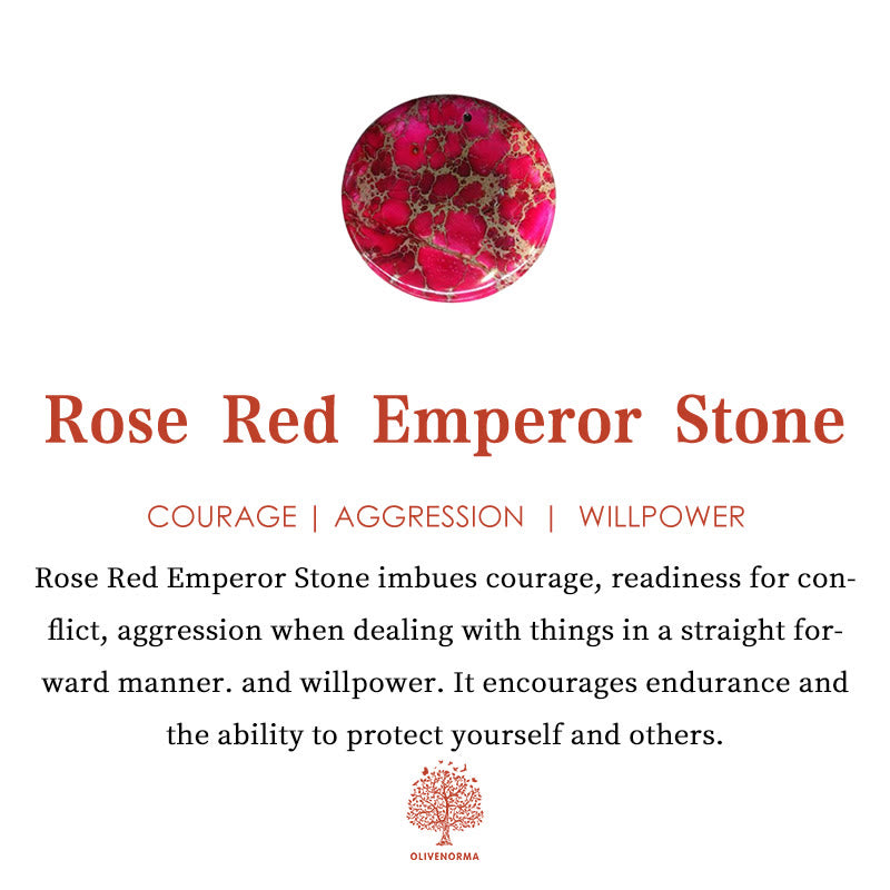 Olivenorma Emperor Stone Chakra Energy Bracelet  - image 7