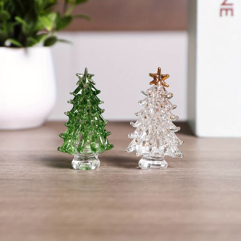 Olivenorma Crystal Glass Christmas Tree Home Gemstone Decoration - image 9