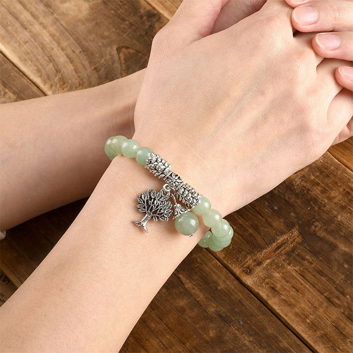 Natural Crystal Tree Of Life Bracelet - image 13